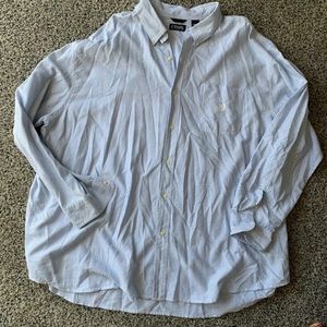 •CHAPS• Pin Stripe Dress Shirt